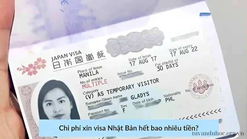 Chi phí xin visa đi Nhật hết bao nhiêu tiền?