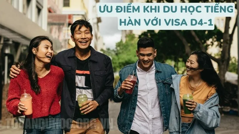 Ưu điểm khi du học tiếng Hàn với visa D4-1