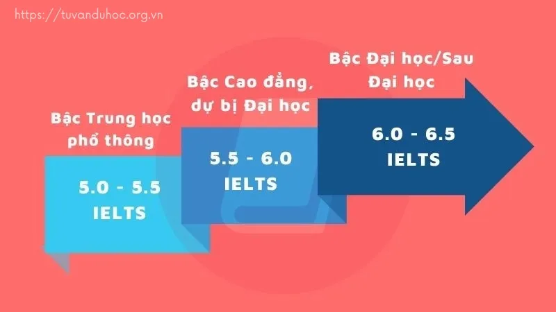 Du học Úc cần IELTS bao nhiêu? Tìm hiểu yêu cầu điểm số 5