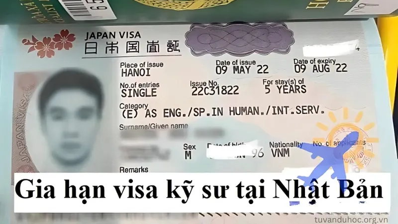 Chi phí xin gia hạn Visa kỹ sư tại Nhật