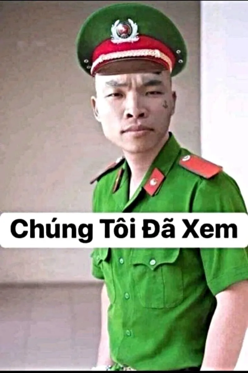 Công an đã vào cuộc meme khiến bạn cảm thấy thú vị