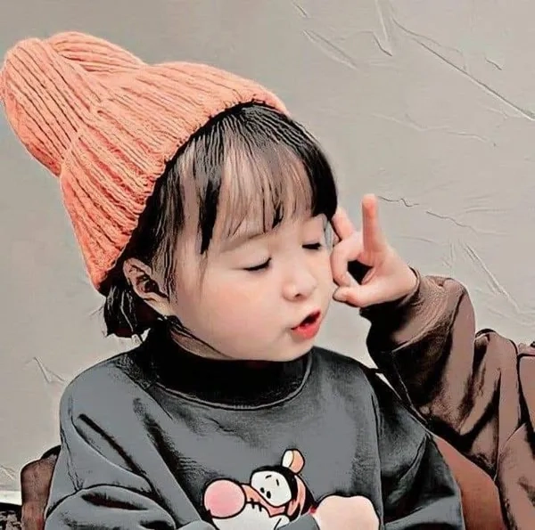 Avatar đôi trẻ con dễ thương cực cute