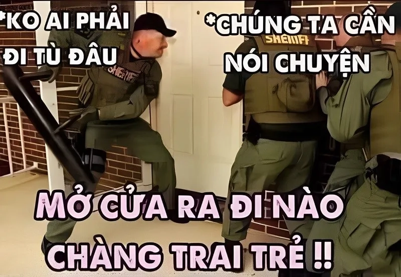 Bài meme fbi giúp bạn thể hiện sự hài hước một cách độc đáo