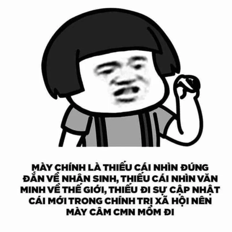 Meme chửi hài giúp bạn thư giãn và giải trí trong những lúc căng thẳng