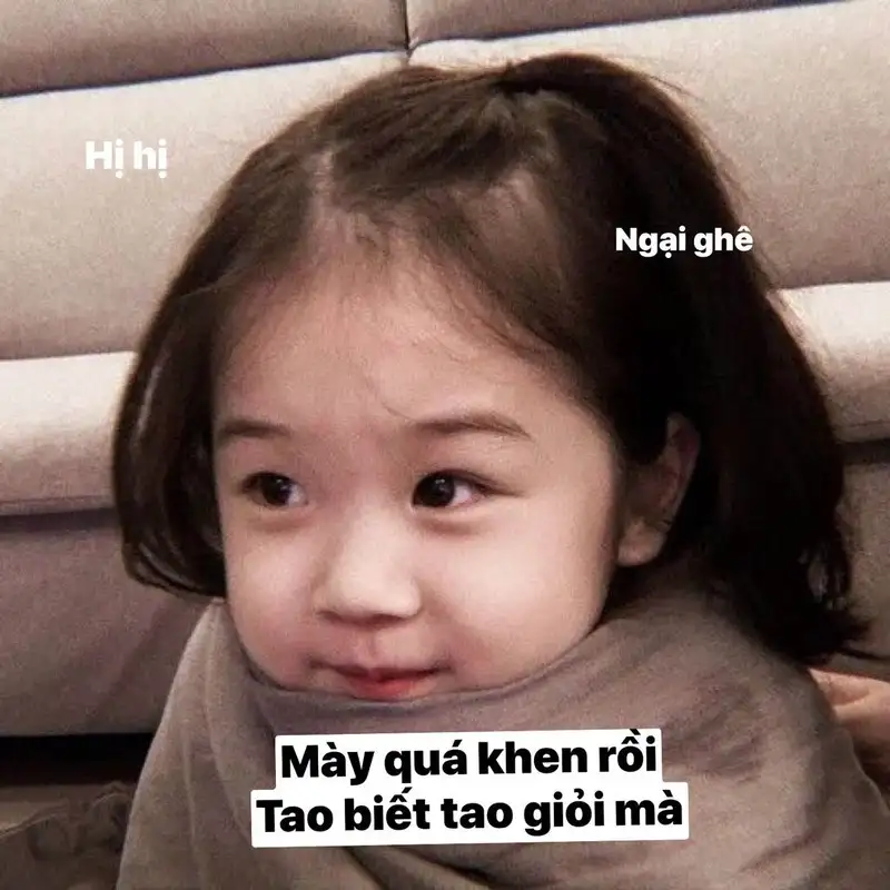 Meme giận dỗi cute thể hiện tâm trạng của bạn một cách hài hước