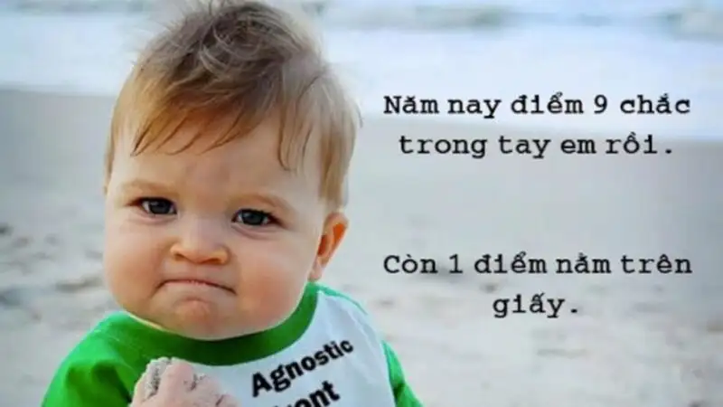 Meme em bé cute hài hước khiến bạn không thể ngừng cười