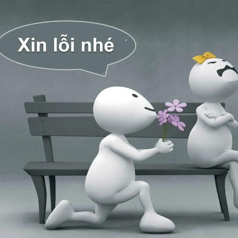 Ảnh mèo meme xin lỗi là hình ảnh vui vẻ cho những ai yêu thích meme