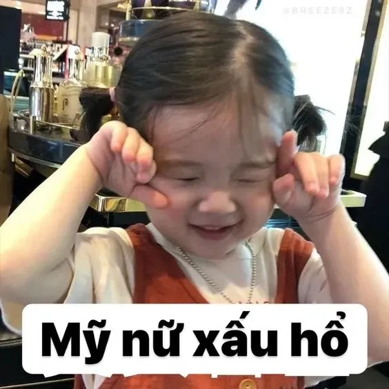 Meme ngại ngùng gãi đầu thể hiện sự hài hước trong tình huống khó xử