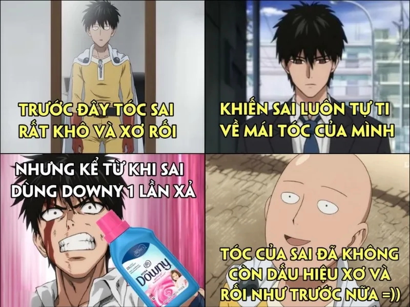 Meme anime hài mang đến tiếng cười sảng khoái cho bạn