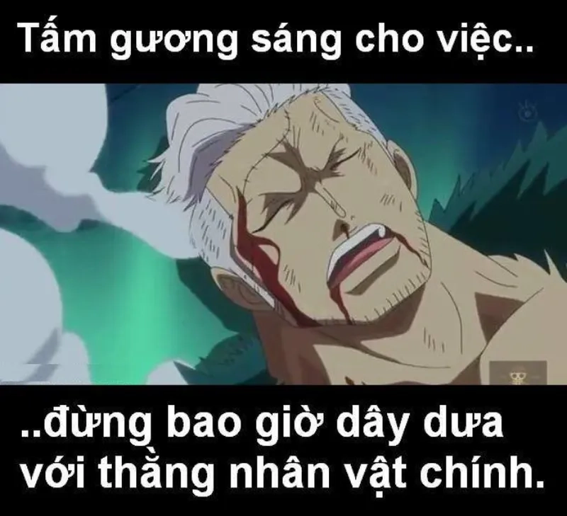 Gương mặt anime meme thể hiện mọi cảm xúc hài hước