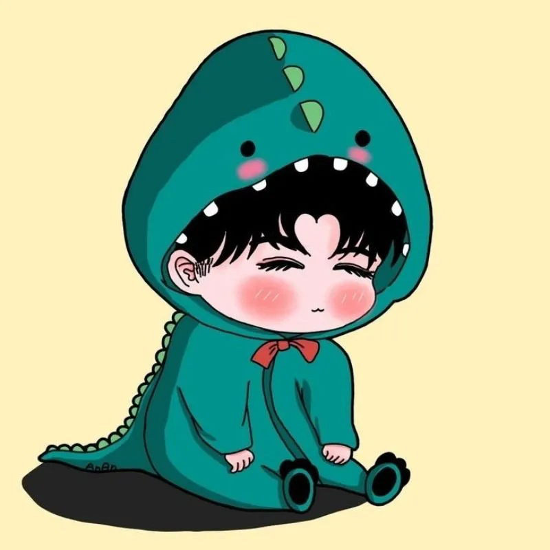 Ảnh chibi nữ dễ thương làm mới ảnh đại diện của bạn