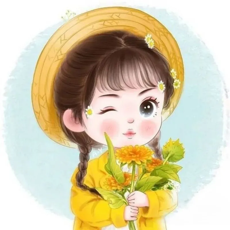 Ảnh chibi nữ cute cực dễ thương dành cho bạn