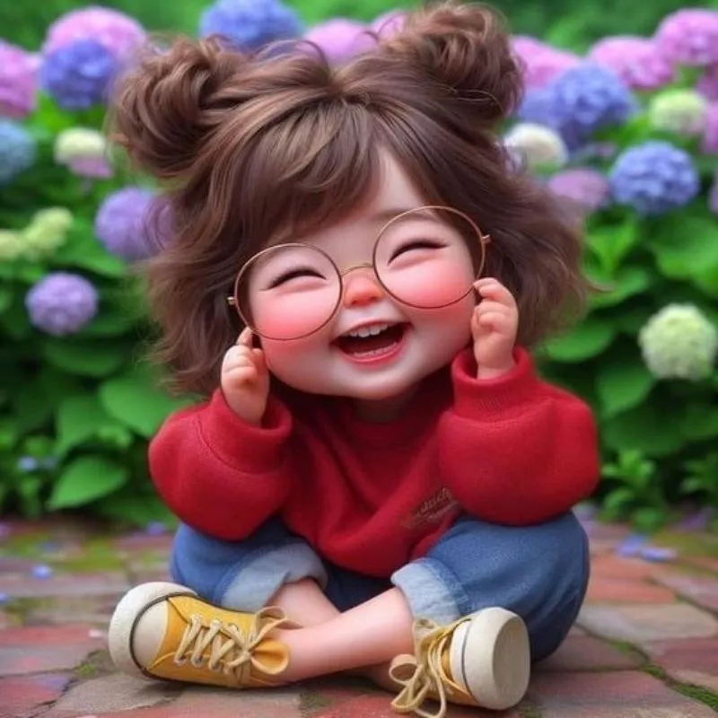 Avatar nữ cute chibi phù hợp cho profile mạng xã hội