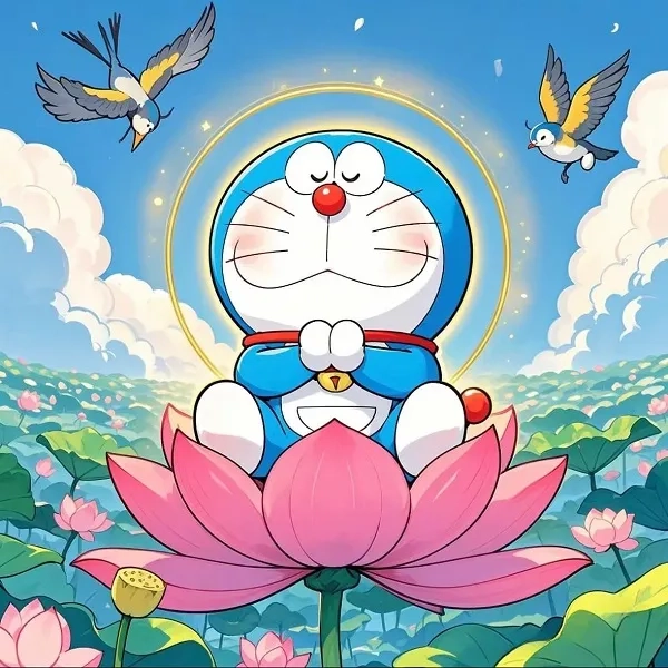 Ảnh nền điện thoại Doraemon độc đáo thú vị