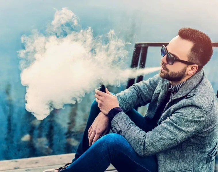 Avatar hút thuốc vape cực kỳ cá tính