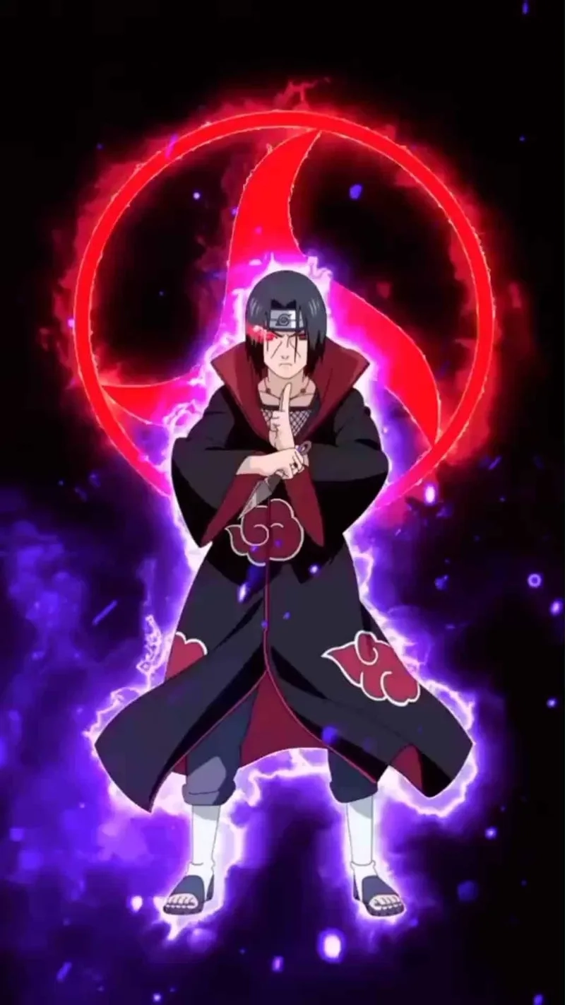 Hình nền Itachi ngầu mang phong cách mạnh mẽ