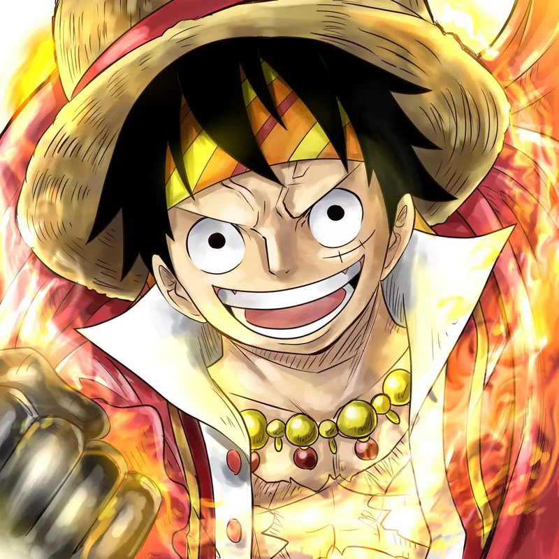 Avatar Luffy buồn thể hiện cảm xúc chân thực