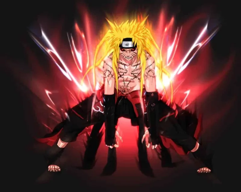 Naruto trong tạo hình Lục Đạo cực chất