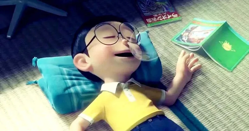 Hình Nobita dễ thương không thể rời mắt