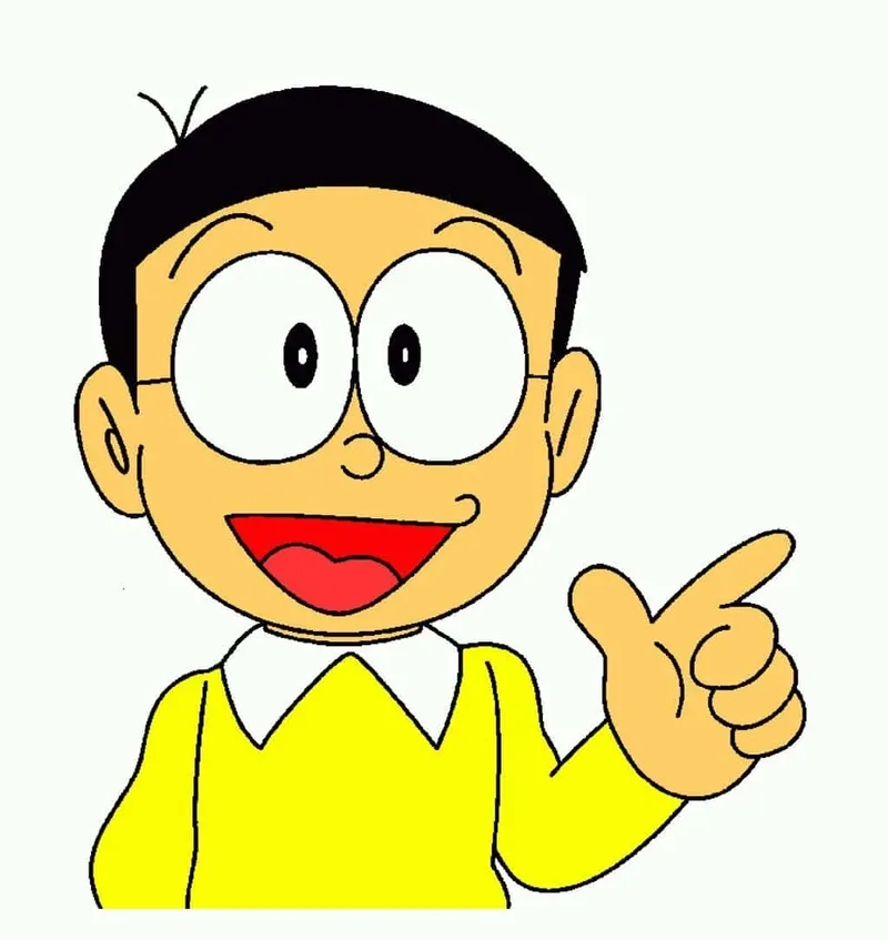 Nobita và Shizuka trông cực kỳ đáng yêu