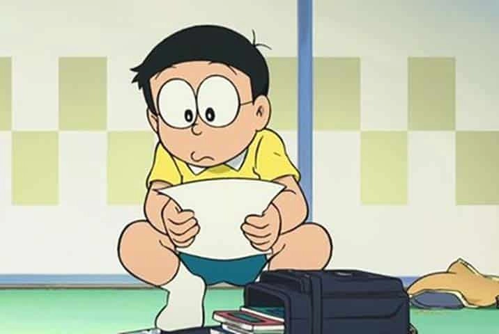 Nobita dễ thương trong từng chi tiết nhỏ