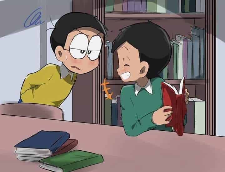 Nobita phong cách anime cực kỳ chất chơi