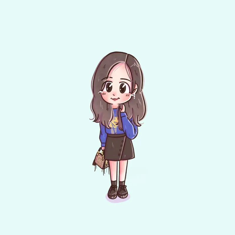 Cute chibi Blackpink với hình ảnh siêu đáng yêu