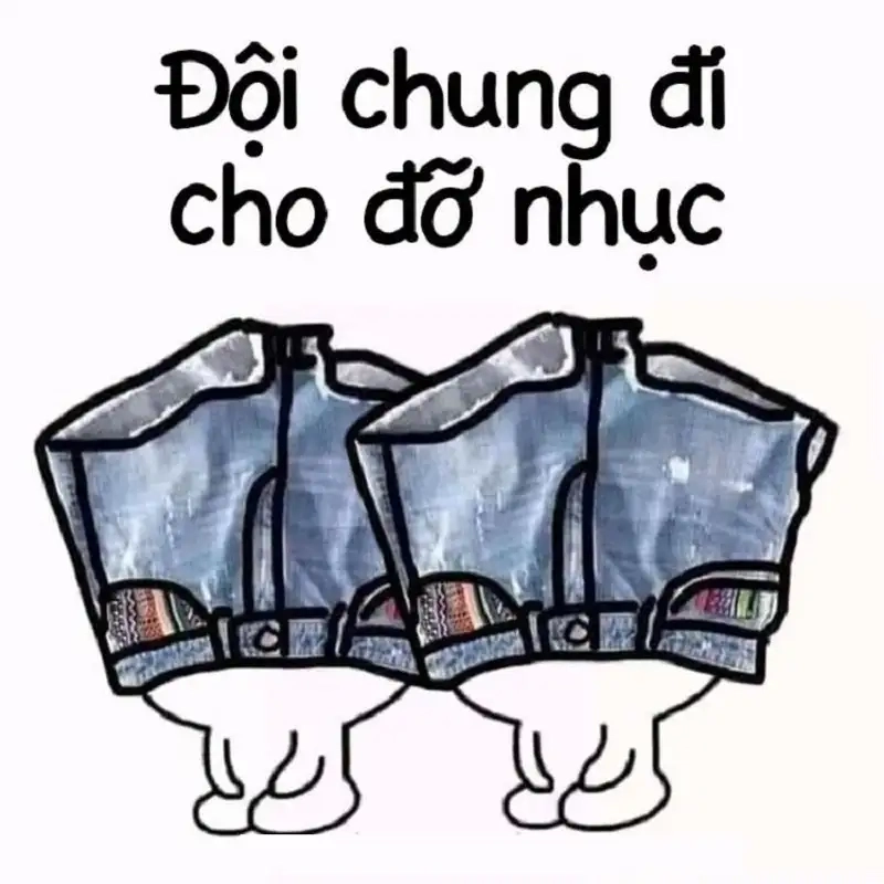 Tụt quần meme khiến bạn không thể nhịn cười với sự ngộ nghĩnh