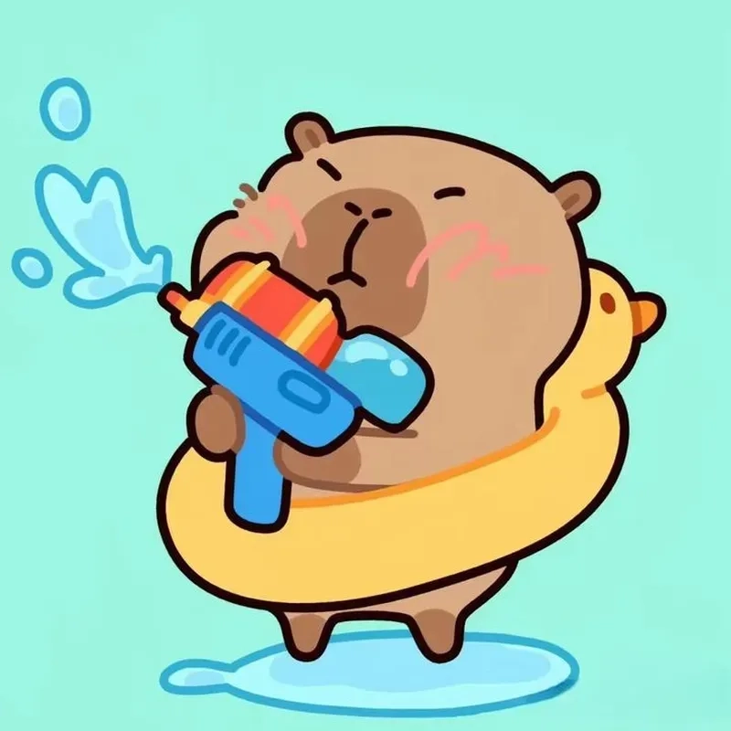 Capybara i love you meme giúp bạn thể hiện tình cảm một cách dễ thương