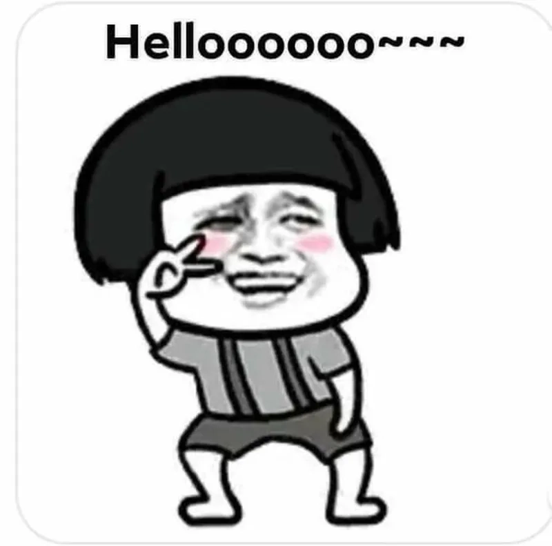 Hello meme chào giúp bạn gửi lời chào thân thiện