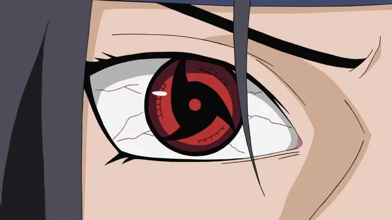 Hình xăm Sharingan Itachi cho cá tính