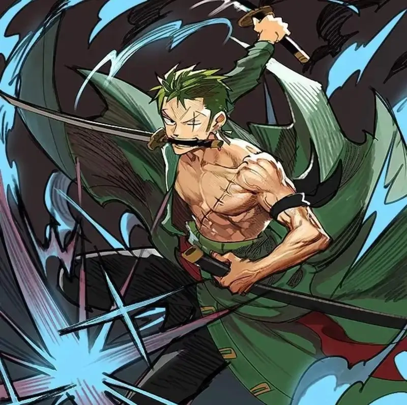 Avatar zoro sắc nét với hình nền zoro 4k