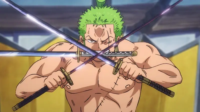 Tải avatar zoro cùng ảnh nền One Piece zoro