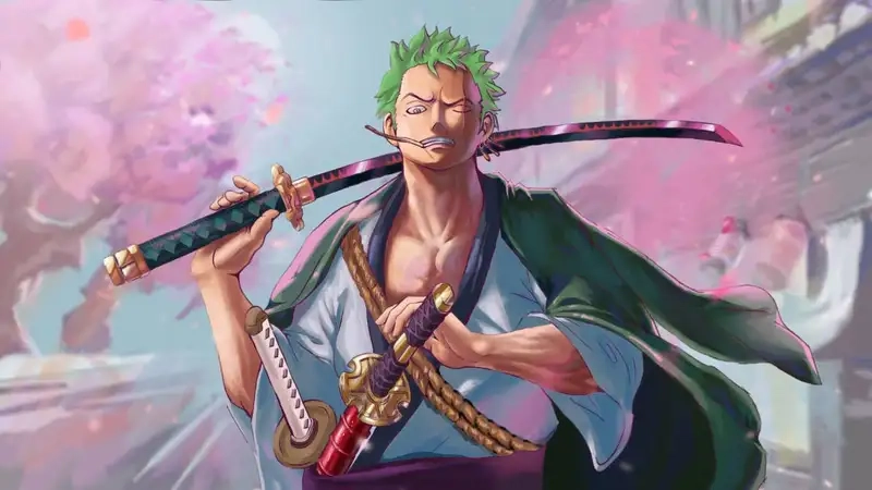 Avatar zoro phối hợp hình nền zoro ngầu