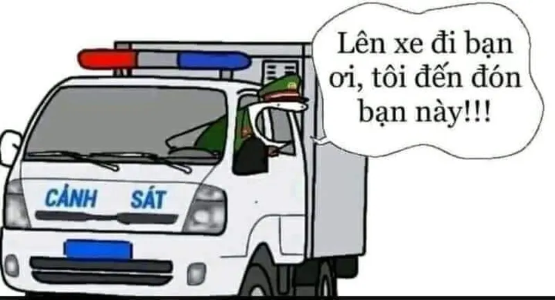 Ảnh meme alo chú công an ơi khiến bạn cảm thấy gần gũi