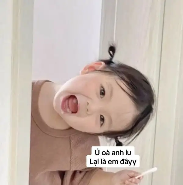 Meme chào cute khiến bạn không thể nhịn cười