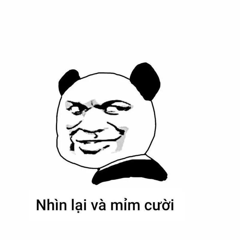 Mắt gấu trúc meme khiến bạn cảm thấy thú vị và hài hước