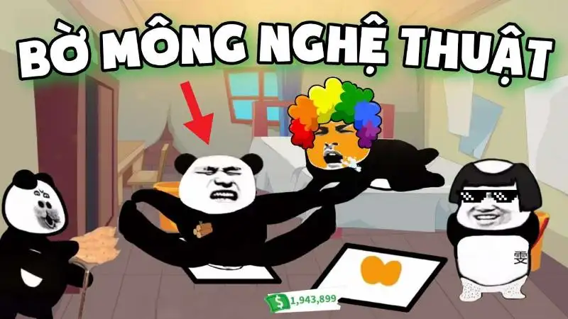 Meme Trung Quốc gấu trúc là sự kết hợp hoàn hảo giữa dễ thương và hài hước