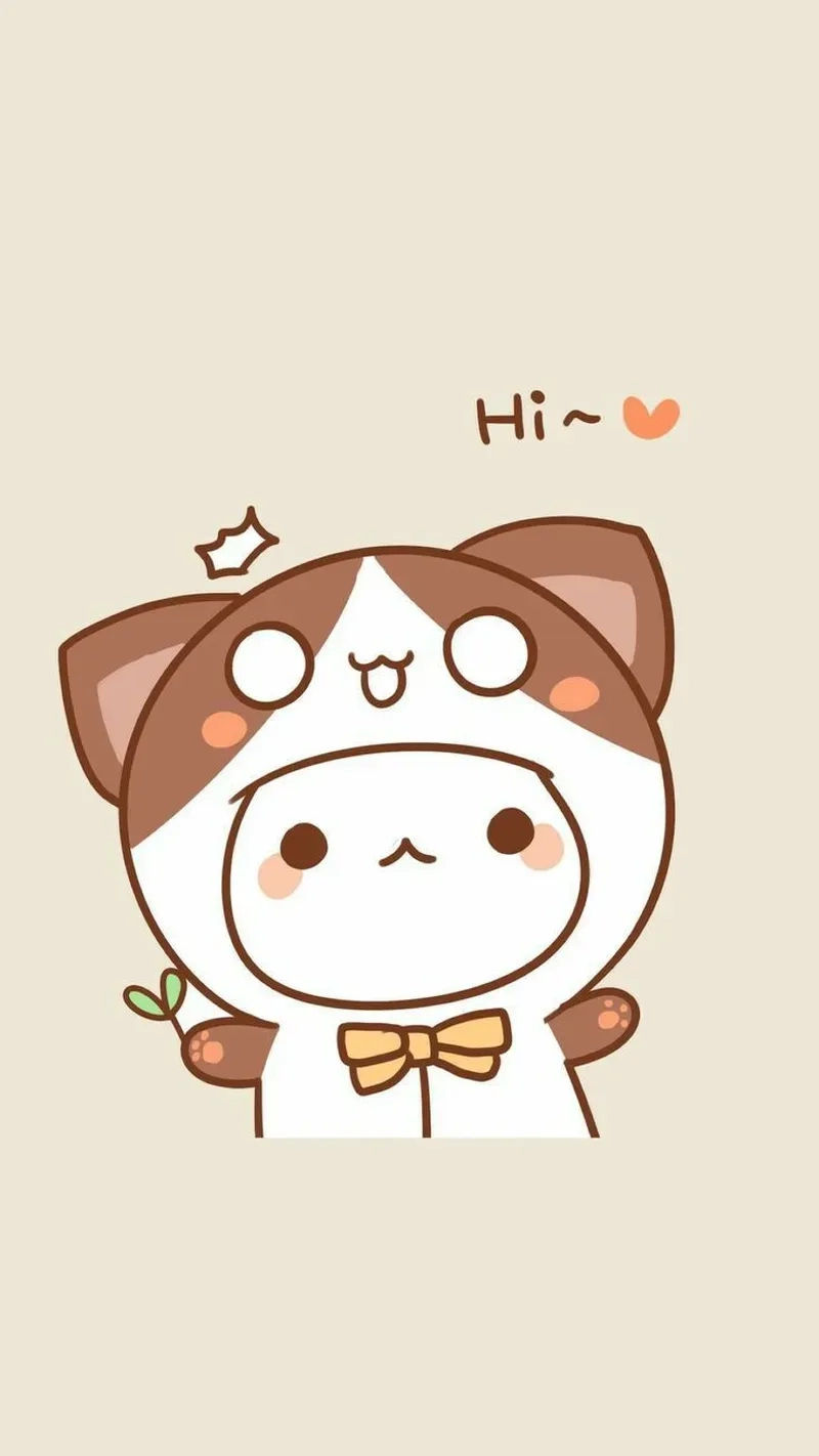 Meme hello cute khiến bạn cảm thấy vui vẻ và dễ chịu