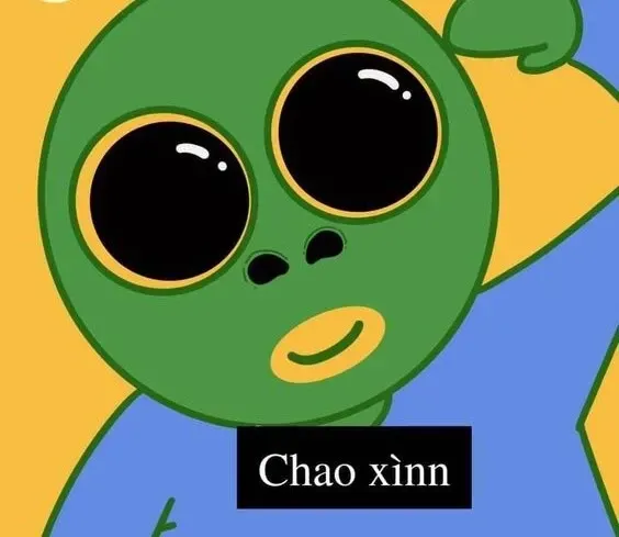 Ảnh meme chào mang lại sự thân thiện cho người xem