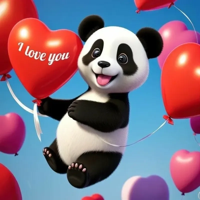 I love you meme romantic mang đến sự lãng mạn cho tình yêu