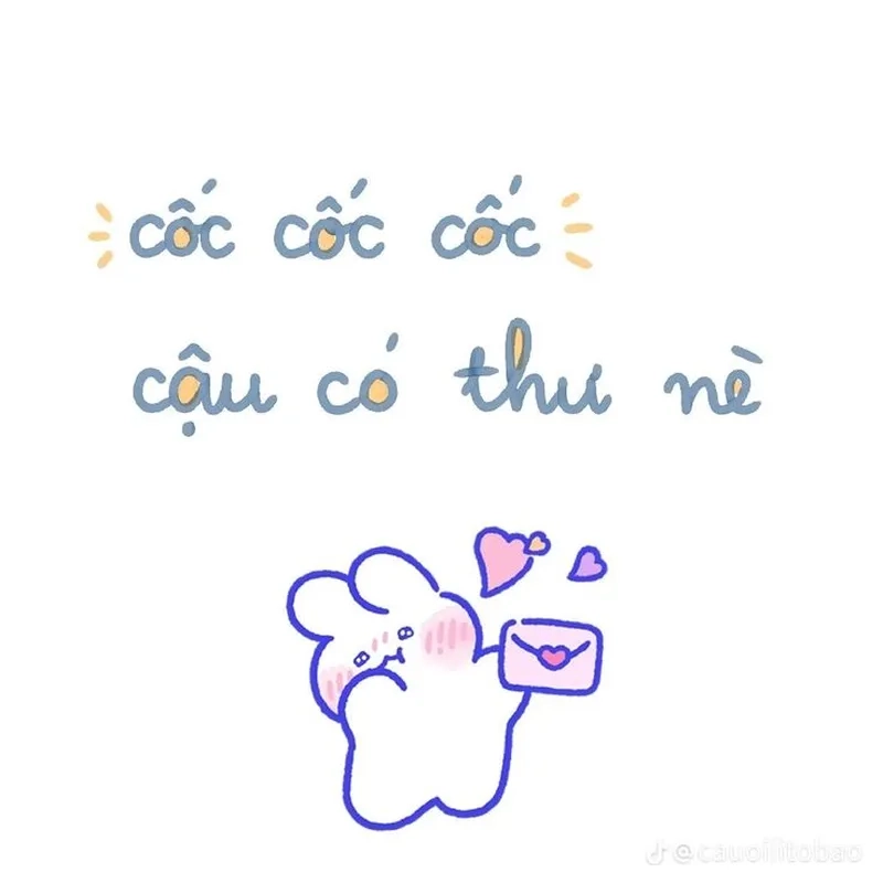 Ảnh meme mèo tặng hoa thật dễ thương và đáng yêu