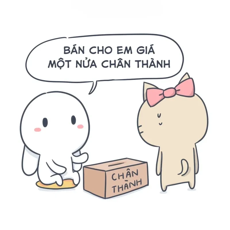 Meme thỏ bảy màu làm giang hồ mang đến sự hài hước cho cuộc sống