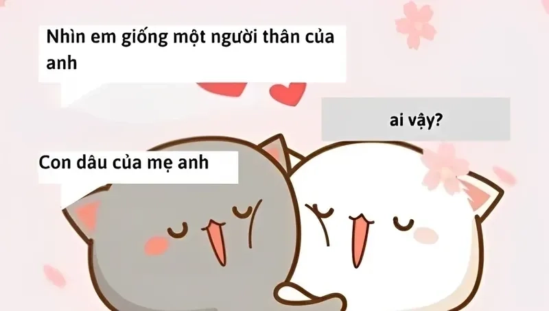 Meme tình yêu to lớn là cách thú vị để thể hiện tình cảm mạnh mẽ