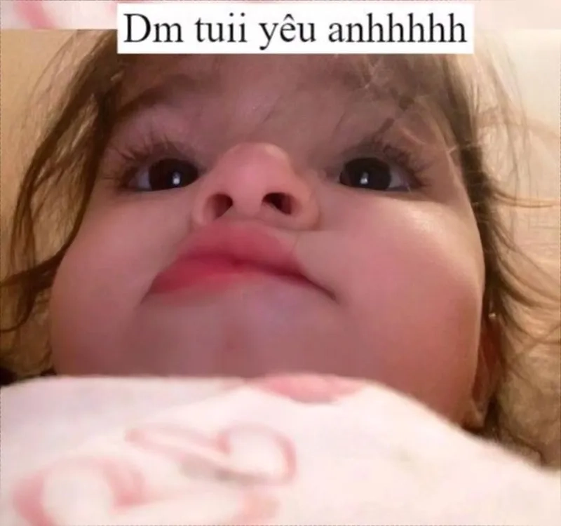 Meme hình ảnh tỏ tình crush cute mang đến sự dễ thương cho tình yêu