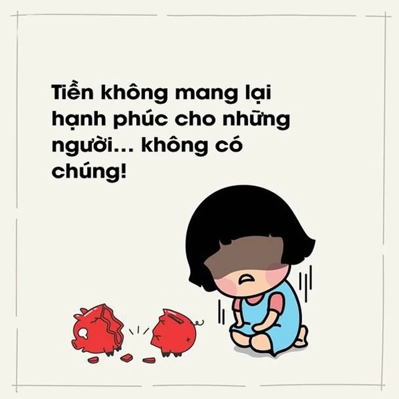 Meme cho vay tiền là cách thể hiện sự hài hước trong tình huống tài chính