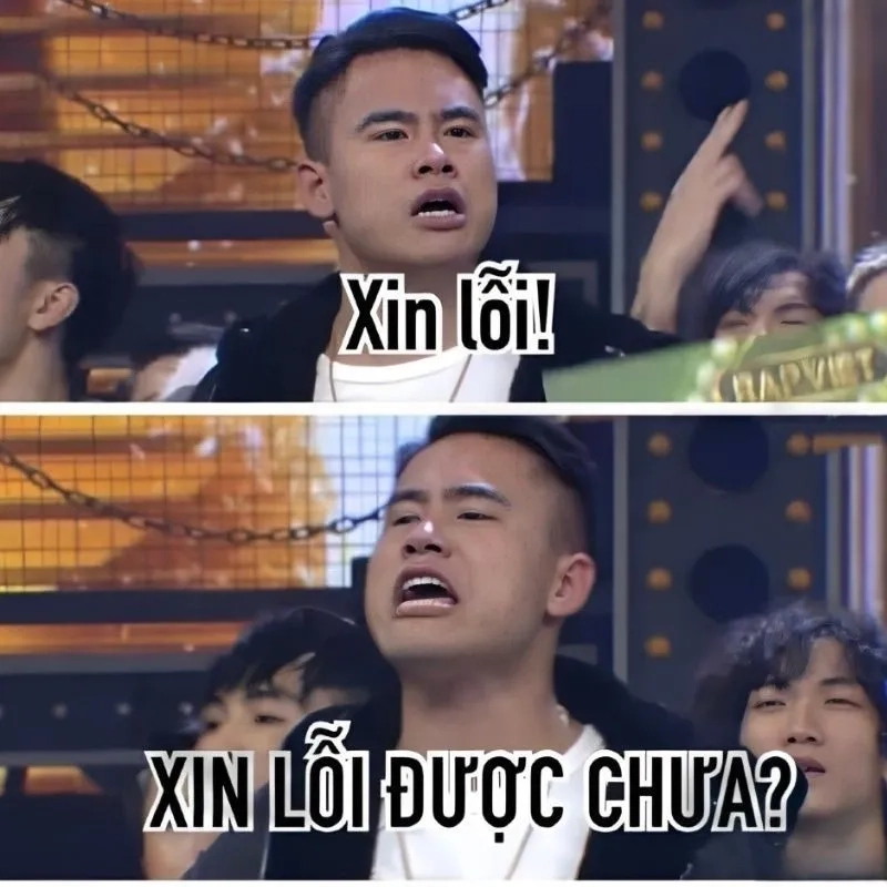 Meme xin lỗi bằng tiền đi mang lại tiếng cười cho người xem