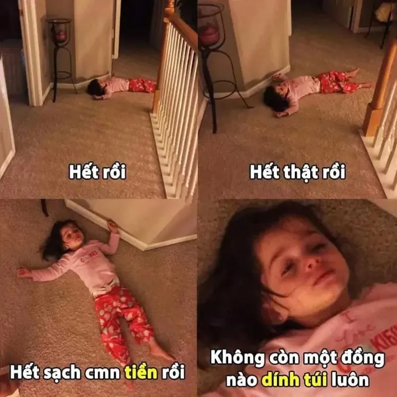 Meme nhiều tiền là cách hài hước để nói về tình trạng tài chính