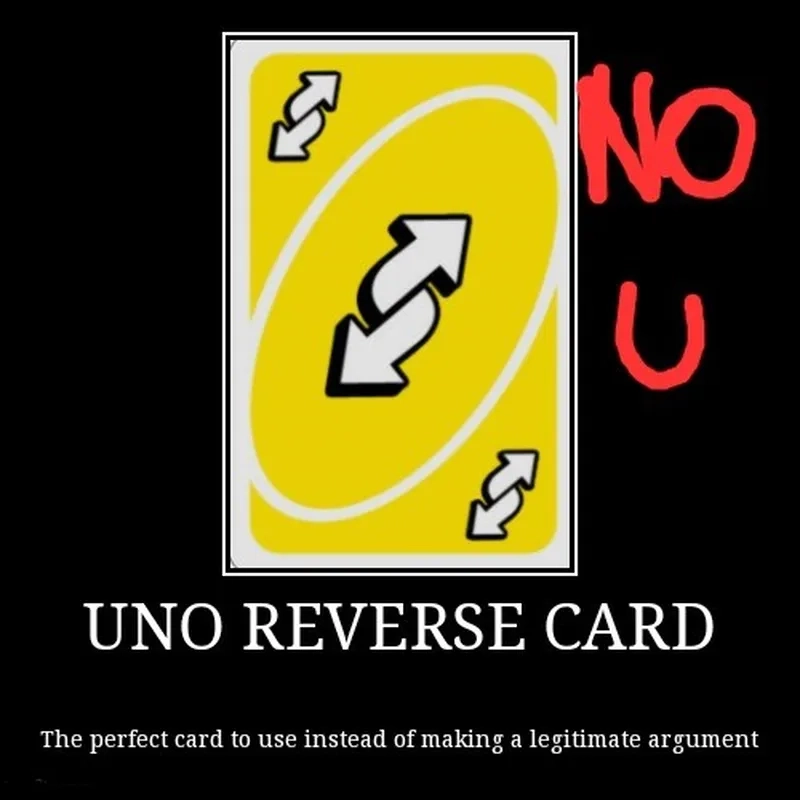 Uno reverse card meme mang đến những khoảnh khắc hài hước không thể quên