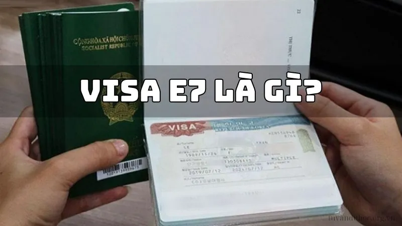 Visa E7 Hàn Quốc là một loại visa lao động chuyên biệt dành cho công dân nước ngoài có tay nghề cao